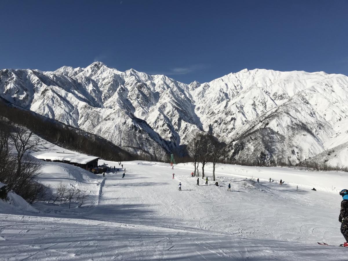 Sunny Side Hut Bed and Breakfast Hakuba Exterior foto